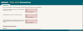Preview of Online pain questionnaire screenshot E6a-E6c
